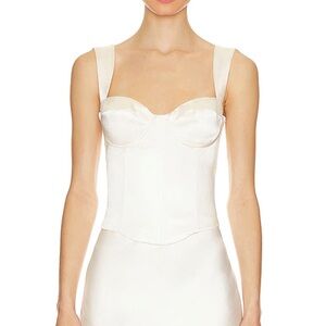 Oura Bustier in Ivory Runaway the Label